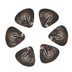 Ensemble de 12 médiators de guitare en verre de bouteille de vin rouge pour guitare acoustique, guitare électrique… - Les Beatles, Paul McCartney, John Lennon, RIngo Starr, George Harrison Ensemble de 12 médiators de guitare en verre de bouteille de vin rouge pour guitare acoustique, guitare électrique… – Image 2