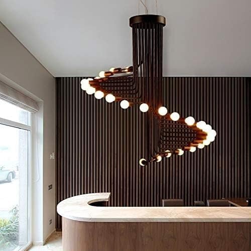 LED - Lamps Living Room Lighting Fixtures Bar Chandelier Restaurant Hanging Lights Cafe Novelty Dining Chandeliers