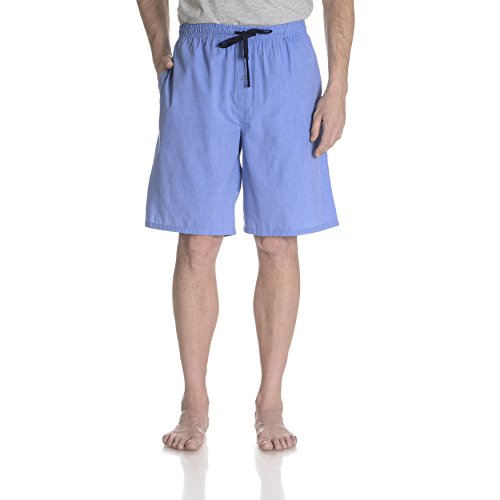 Hanes Men's Ultimate Woven Jams - 2 Pack, 4026A, Blue/Plaid, M4