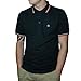 Produktbild MERC London Herren Card Polo Shirt mit Kragen Schwarz S