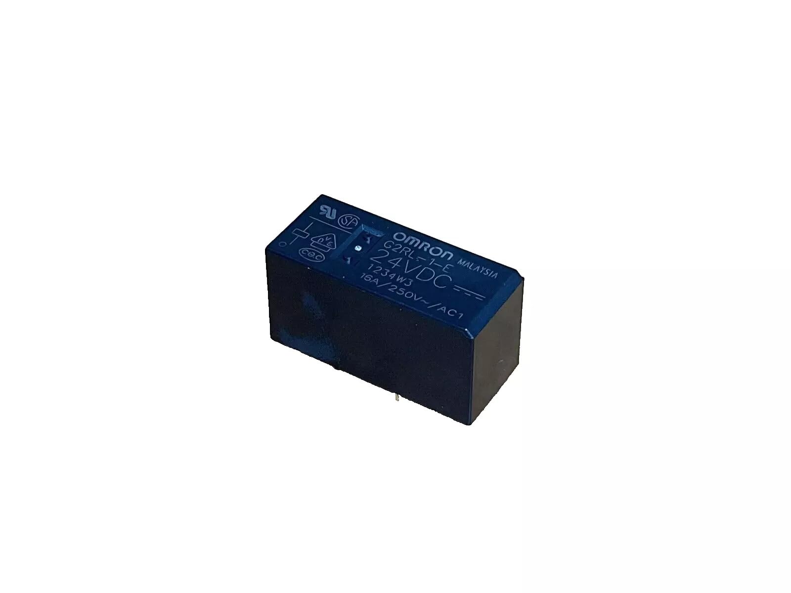 Relè PCB OMRON G2RL-1-E 12VDC 16A – 1 Scambio Contatto NC/NO, 8 Pin, Sigillato Per Alta Affidabilità