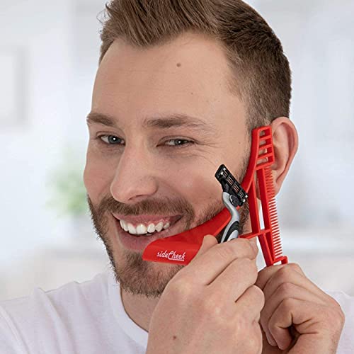 Marre des rasages ratés ? SideCheek outil de façonnage de barbe symétrique