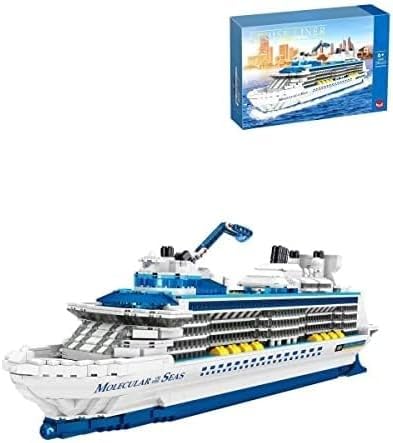 Amazon | クルーズ船モデル ビルディングブロックセット 2428 個  