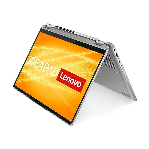 Lenovo IdeaPad Flex 5i Convertible Notebook | 14" 3K OLED Touch Display | 2880x1800 | Intel Core i5-1235U | 16GB RAM | 512GB SSD | Intel Iris Xe Grafik | Windows 11 Home | grau | 3 Monate Premium Care