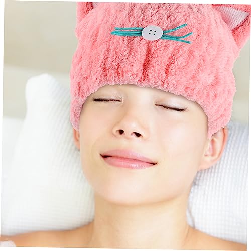 minkissy Touca De Cabelo Seco 8 Peças Toalha De Secagem De Cabelo Toalhas De Secagem Fofas Toalha De