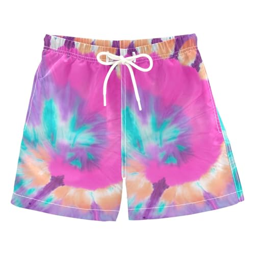 Boys Swim Trunks Purple Blue Tie Dye Toddler Swim Shorts Boys Bathing Suit Swimsuit Toddler Boy Swimwear 2T 202c1697