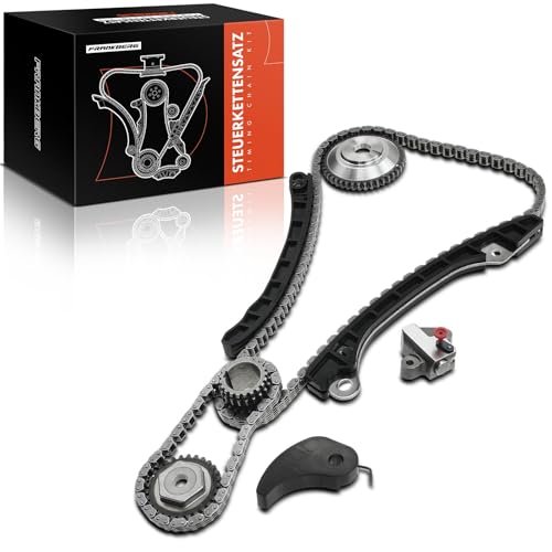 Frankberg Juego de cadenas de distribución compatibles con Cube Z12 Micra III K12 Note E11 NE11 NV200 Qashqai +2 I Tiida 2005-Hoy 13021ED000