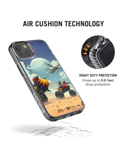 Image of DailyObjects Uprising Stride 2.0 Magnetic Case Cover Compatible with iPhone 15 | Wireless Charging Slim Back Cover | 2 Layer Edge Protection & Shockproof