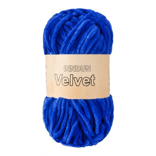 Image of Soft Velvet Chenille Yarn for Crocheting, Super Bulky Yarn for Blankets