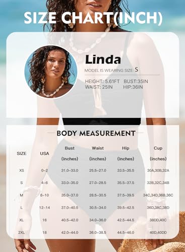 Herseas Women's Textured Bikini Set V Neck High Cut Bathing Suits Ribbed Sexy 2026 Beach Vacation Clothes Flattering Swim Suits Charming Cruise Essentials Black Medium