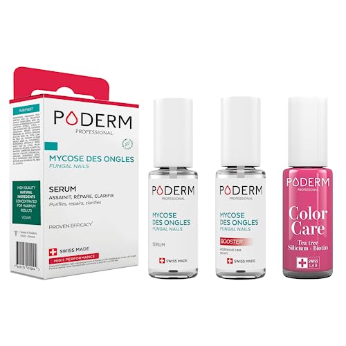 Traitement mycose ongle PODERM pour retrouver de beaux ongles en sandales