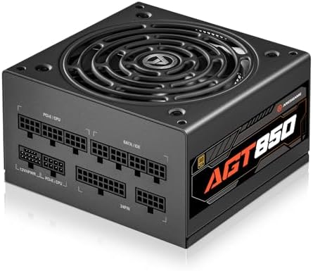 ARESGAME AGT Series 850W Power Supply, 80+ Gold Certified, Fully ...