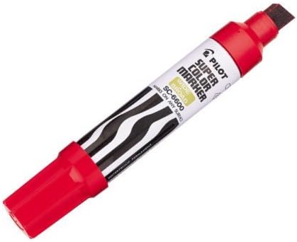Pilot Pen 43300 Jumbo Permanent Marker - Red (SC6600-RED)