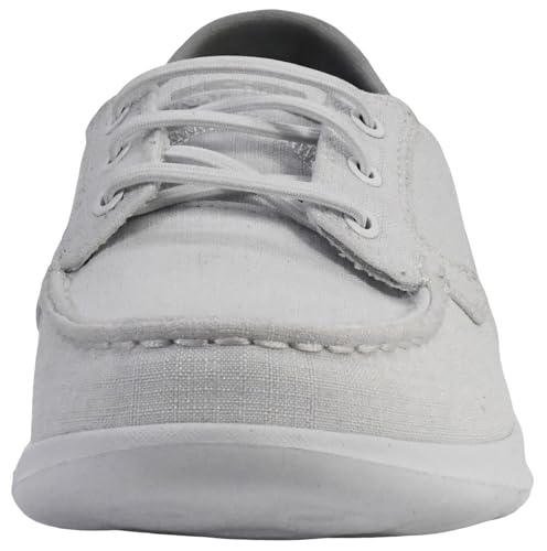 Skechers Skechers Womens Go Walk Lite - Isla Boat Shoe, White, 10 M US