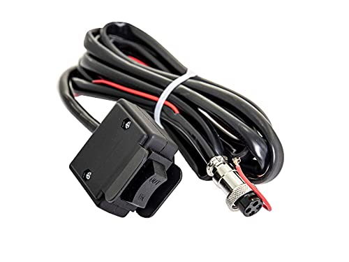 Superatv Black Ops 3500 Lb Winch Kit For Utv/Atv | Waterproof Seals And Solenoid | 12 Volt Winch | 1.2 Hp Motor | 166:1 Gear Ratio #TOP6