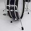 TAMA LJKB18H3-HBK Club-Jam Pancake Bass Drum 18 x 4 Inches Hairline Black/Chrome #3