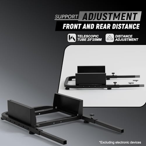 Image of Racing Rear Seat Stand Seat Add-On Stand for Steering Wheel Stands to Expand into Racing Simulator Cockpit,Seat not Included,Universal Bucket Seat Frame Mount Bracket,Support DIY