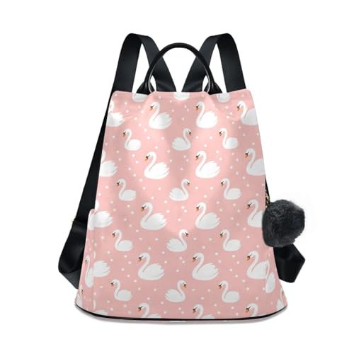 Sac à dos pour femme rose au style dessin animé idéal pour les sorties urbaines