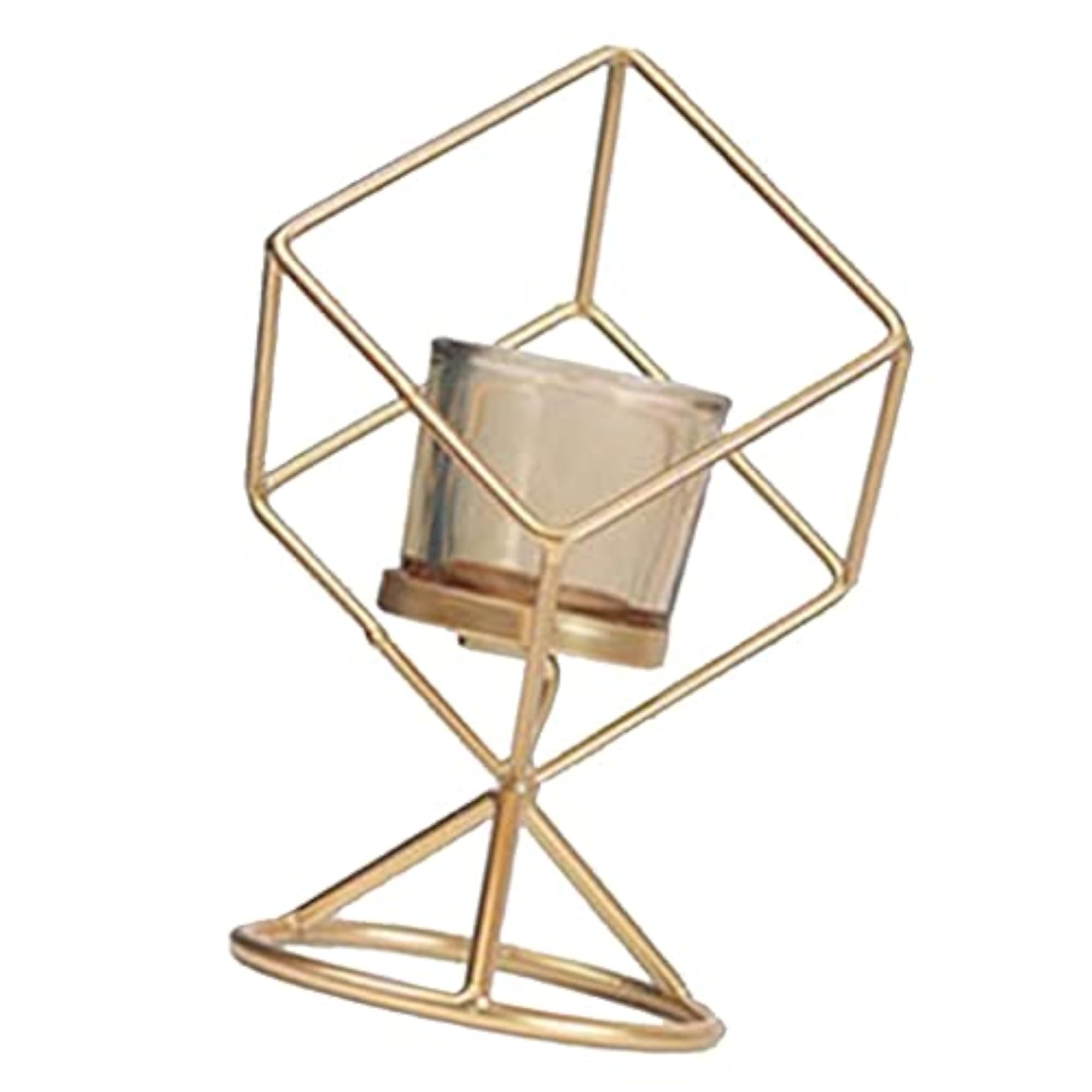 Nordic Style Geometric Candle Holder, Elegant Home Decor