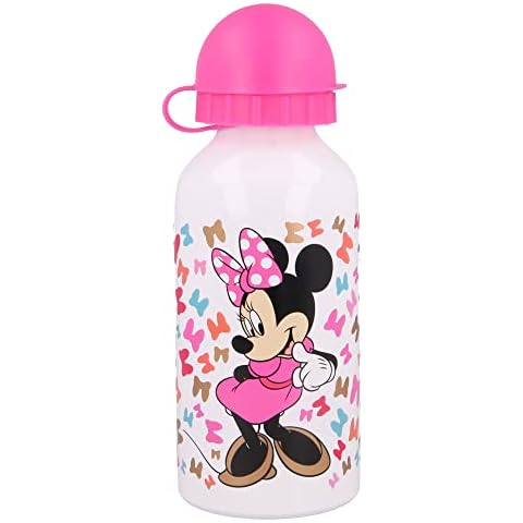 Botella de Aluminio Minnie Mouse para Niños de Stor Cover