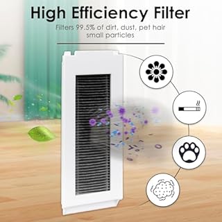 CHAIN PEAK Kit di accessori di ricambio N30 Omni per aspirapolvere ECOVACS DEEBOT N30 Omni, N30 Pro Omni Robot Vacuum, 2 spazzole a rullo, 4 spazzole laterali, 5 sacchetti per la polvere, 5 filtri