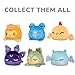 TeeTurtle Elements Series Reversible Plushie Mystery Box - 3-Inch Mini Two-Sided Blind Box Plush with Embroidered Details - Cute Collectible Surprise Toy for Kids, Teens, and Adults