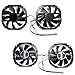 ZHCYAOZ Für VISIONTEK für Radeon für RX580 8GB OCPC OC Grafikkarte Ersatz Fan