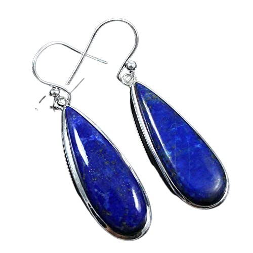 Lapis Lazuli Earrings/Serling Silver 