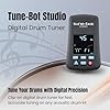 Tune-Bot Studio TBS-001 Clip-On Digital Drum Tuner with Hard Shell Carry Case – Easy & Accurate Drum Tuning for Practice, Studio and Live Playing #1