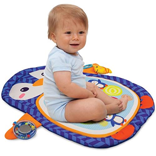 Constructive Playthings Penguin Tummy Time Mat