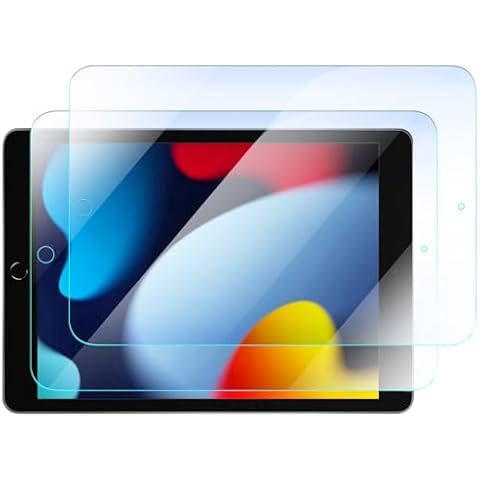 Softamm [2 Pack] Anti Blue Light Tempered Glass Screen Protector for iPad 10.2 inch (9th/8th/7th Generation, 2021/2020/2019),Eye Protection,Bubble Free,Anti-Fingerprint for iPad 10.2 Screen Protector Cover