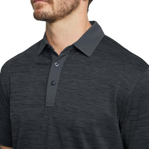 M MAELREG Golf Shirts for Men Dry Fit Short Sleeve Casual Performance Moisture Wicking Heather Pique Collared Polo Shirts4