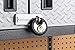 BRINKS - 80mm Commercial Stainless Steel Keyed Discus Padlock - Stainless Steel Body with Stainless Steel Shackle, Black
