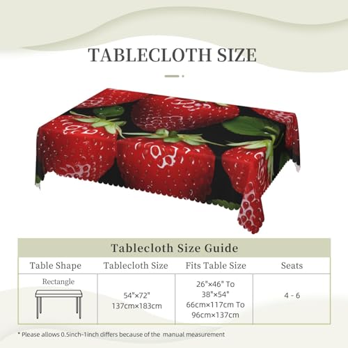 Nappe rectangulaire lavable en machine pour cuisine et extérieur