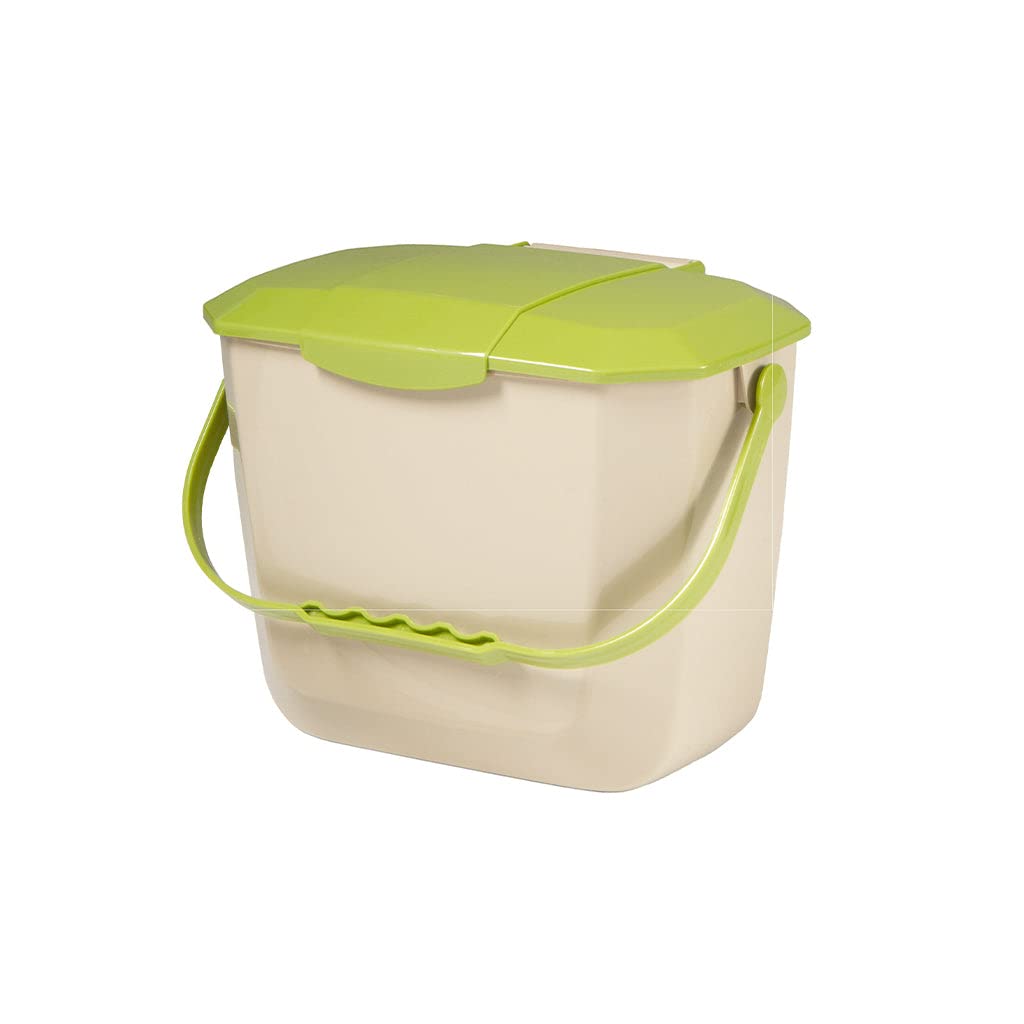 Globe Organics Countertop Compost Bin - 2 Gallon HDPE, With Secure Lid & Handles, Fits Compost Bags - View #4