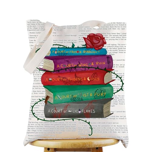 Bolso tote de lona para fans de novelas fantásticas, regalo para amantes de libros y autores miniatura 1