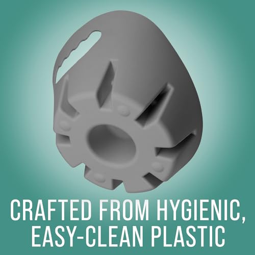 Image of Maplefield Plastic Plunger Tray - Grey, Pack of 2 - Universal Fit & Drip Tray Protection - Easy-to-Clean Plunger Holder