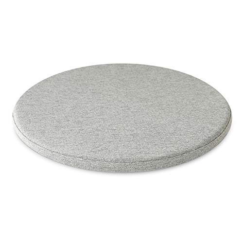 Cojines redondos lavables para sillas incómodas almohadillas con lazos de fijación