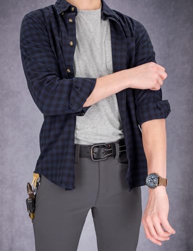Image of Timberland PRO 40mm Roller Buckle Leather Belt