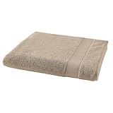 Lavable à 60° Anne de Solène Pétale Drap de Bain Coton Roseau 90 x 150 cm