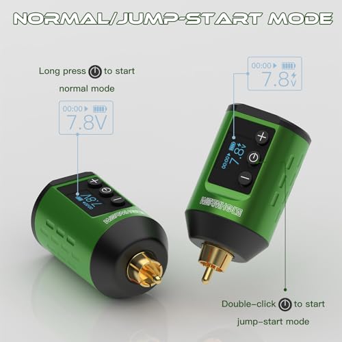 Wormhole Tattoo WTK258 Wireless Dot Working 1500Mah Tattoo Battery Pack Tattoo Gun Kit Professional Tattoo Machine Kit Tattoo Pen Kit thumb #1