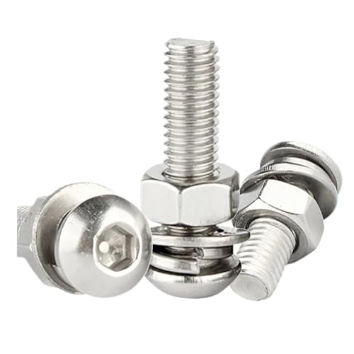 Zpt{^wbhlWƃibgibVtjM2 M2.5 M3 M4 M5 M6 M8 M10 304XeX|Zptۓ{gibgLbg(12mm,M6 5sets)