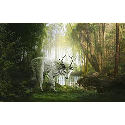 Puzzle 3D Loup Fantastique YANCONG Cover