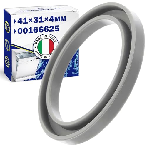 Guarnizione per Brillantante Lavastoviglie 41x31x4 mm con Codice Originale 00166625 166625 per Bosch per Siemens - MADE IN ITALY - Garanzia di 10 Anni – MONTERAL