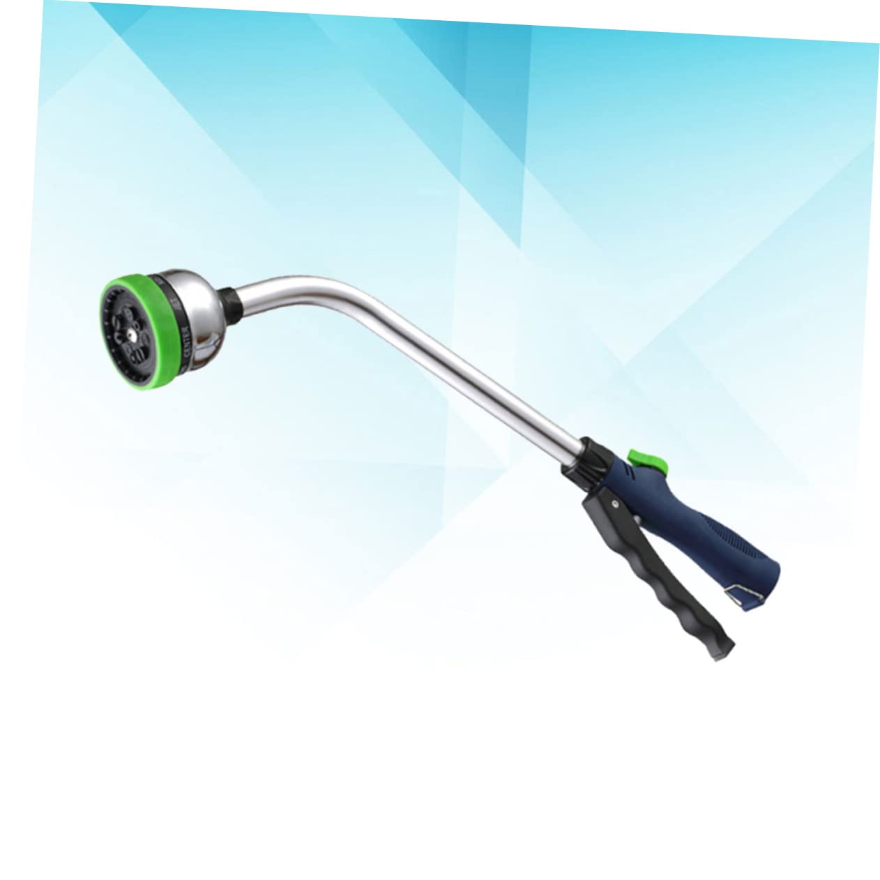 TOYANDONA Pistolet D’arrosage Multifonction 18 Pouces 9 Modes Réglables en Aluminium et Alliage de Zinc, pour Arrosage du Jardin et Lavage de Voiture