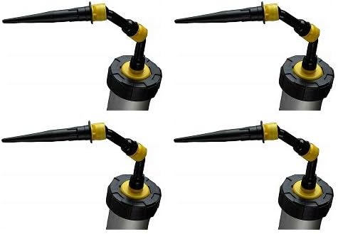 Newborn BeadBuddy45 Articulating Nozzle System, 45 Degree Angle, Small, for Bulk and Sausage Guns (Расk оf Fоur)