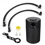 BHB Oil Catch Can Compatible with Chevy Silverado 2014-2018 & GMC Sierra 1500/Tahoe/Suburban/Yukon 2015-2020 & Escalade 2015-2019 3oz Oil Separator