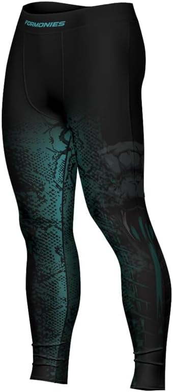 Predators Jiu Jitsu Compression Spats Men's Legging for Sports MMA BJJ Workout Wrestling
