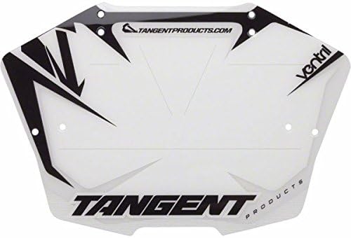 Tangent Products Ventril 7-Inch Number Plate White/Black