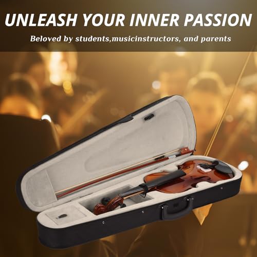 LALAHO Full-Size Violin Set for Beginners with Case & Bow - Image 2